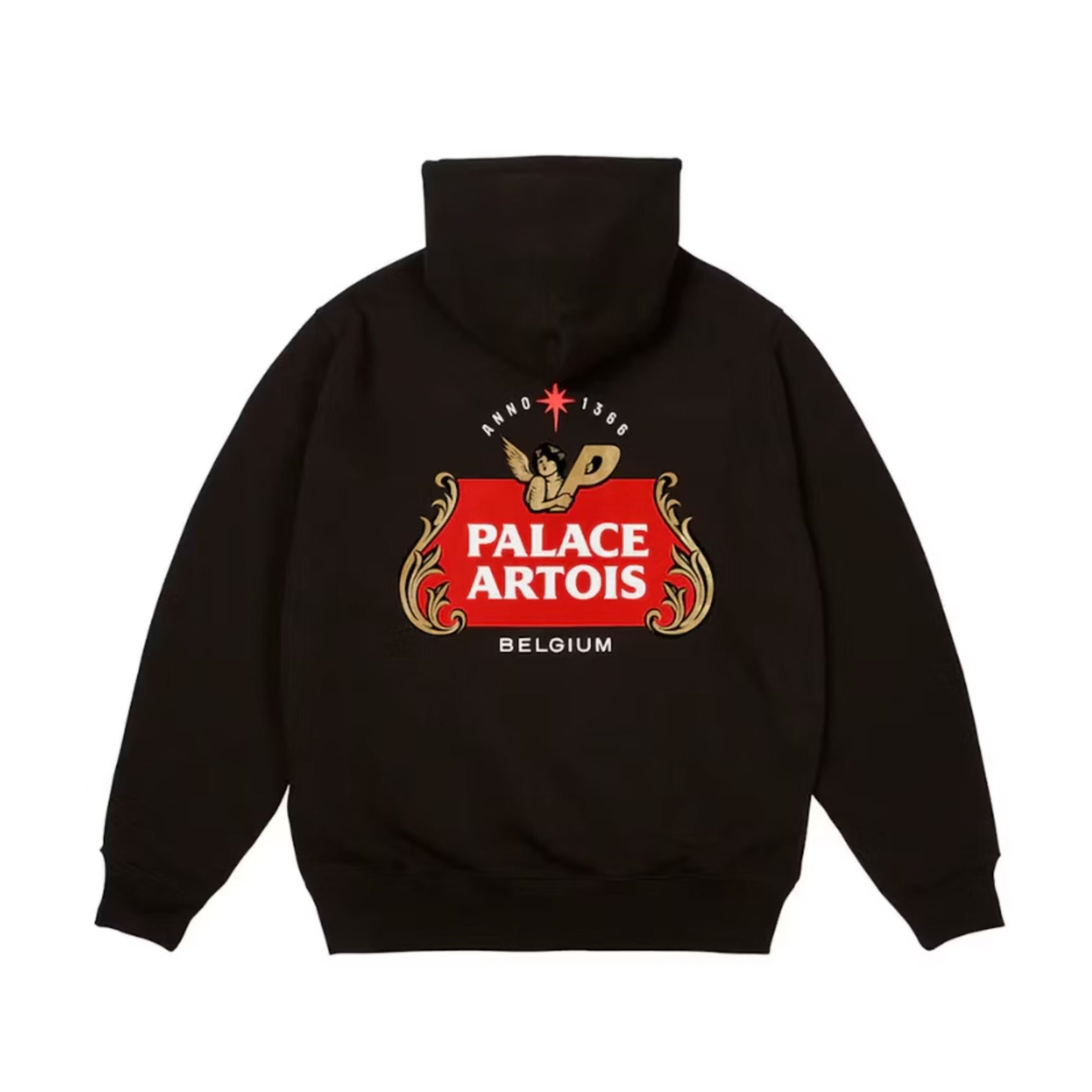 Palace Artois Hoodie Black Jedbrailey