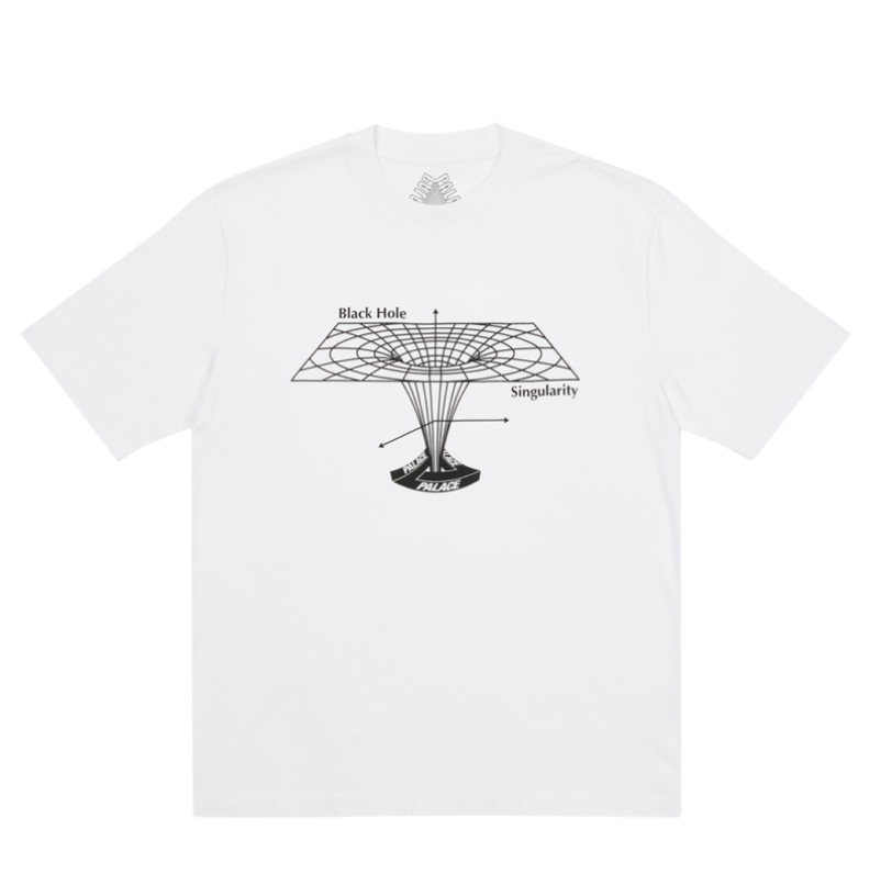 Palace Black Hole T-Shirt White (2022)