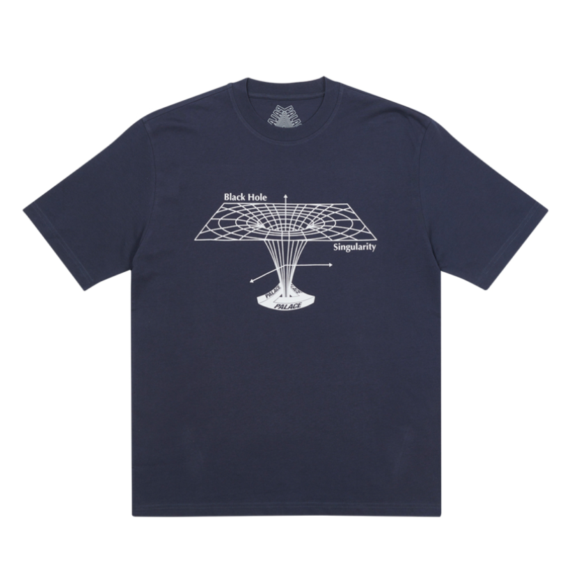 Palace Black Hole T-Shirt Navy (2022)