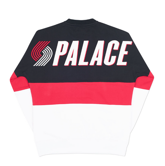 Palace Blazed Drop Shoulder Crew (2017)