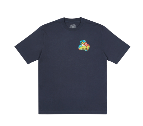 Palace Tri-Flag T-Shirt Navy (2021)