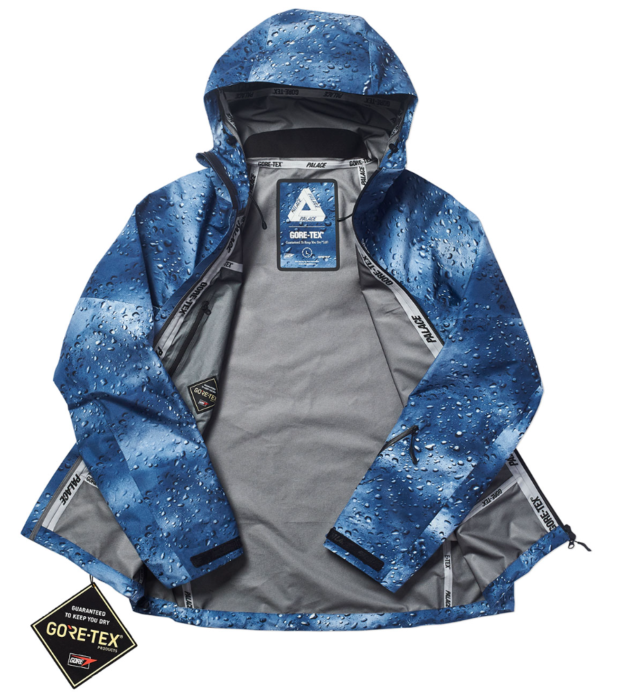 Palace Gore-Tex Palex Jacket Blue Rain (2019)