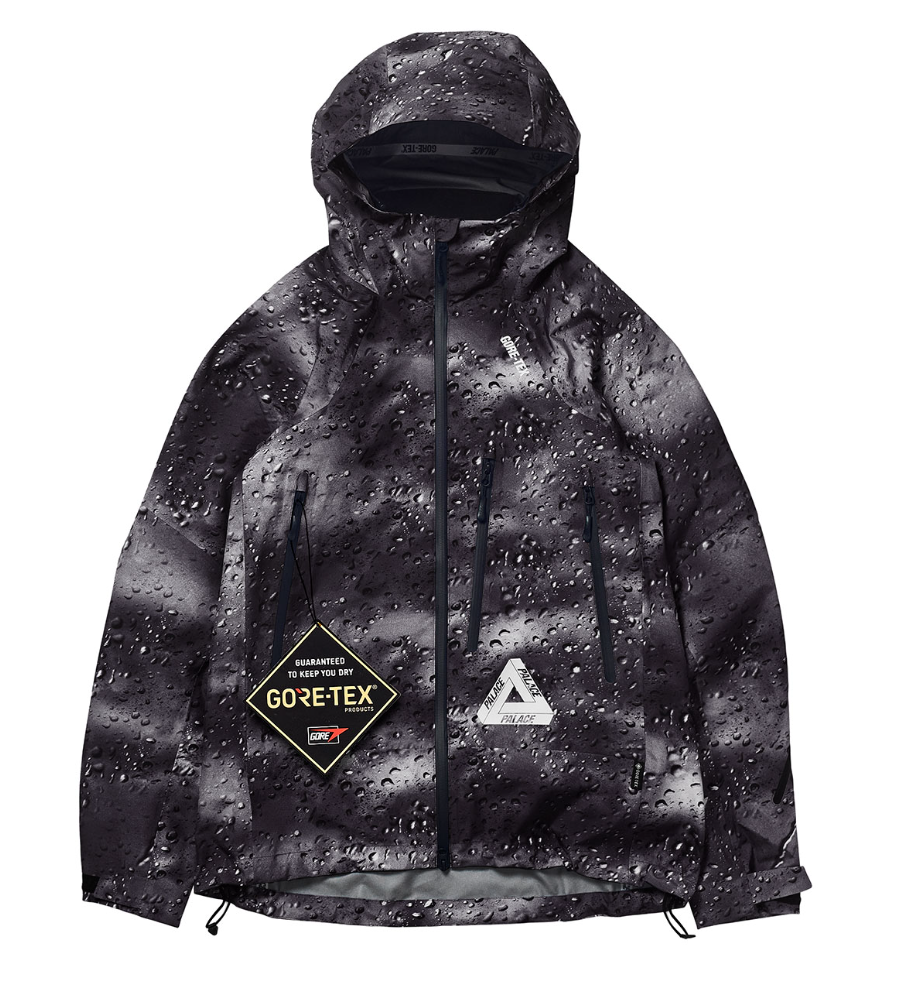 Palace Gore-Tex Palex Jacket Black Rain (2019)