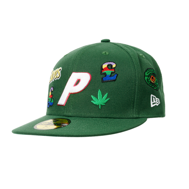 Palace New Era 59Fifty Jesus Hat Green (2022)