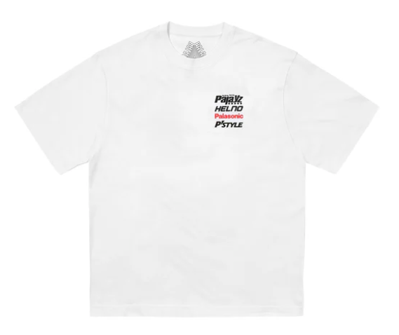 Palace Racey T-Shirt White (2025)