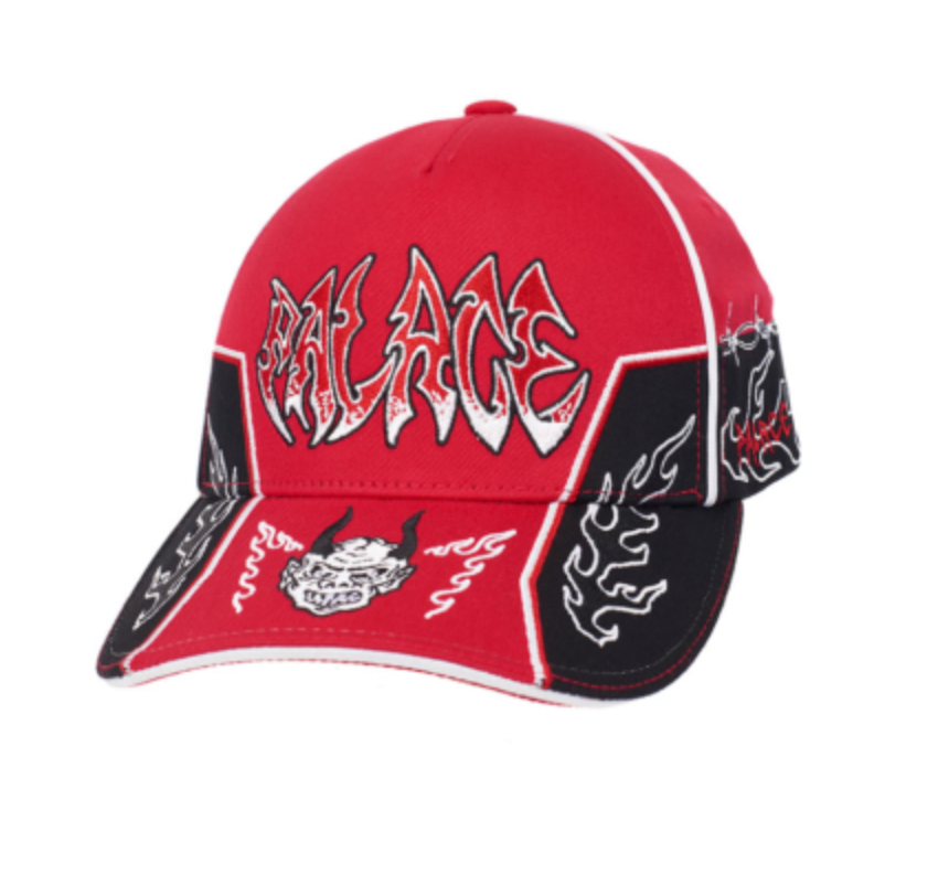 Palace Lotties Racing 5 Panel Cap Red