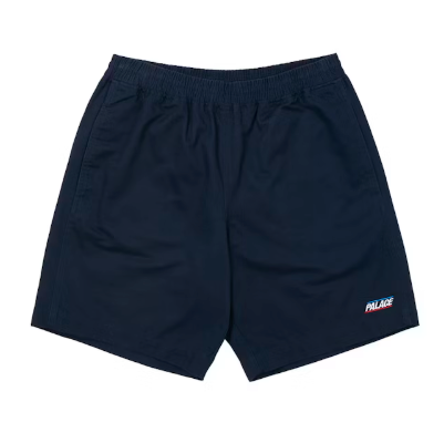 Palace Basic Washed Cotton Shorts Navy (2022)