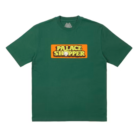 Palace Happy Shopper T-Shirt Huntsman Green (2023)