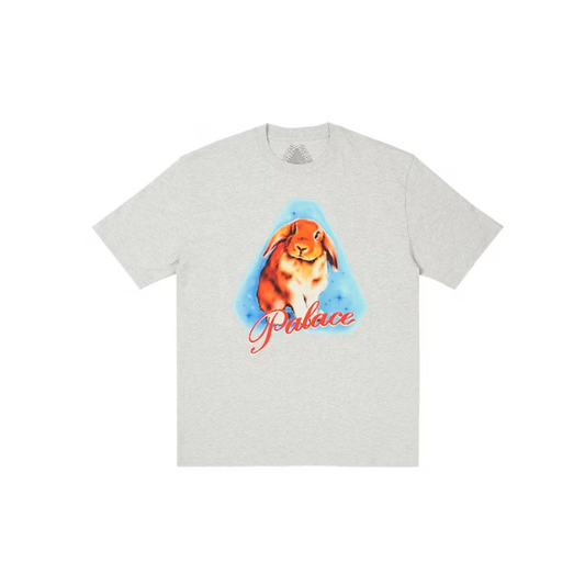 Palace Bunny T-Shirt Grey Marl (Spring 2024)