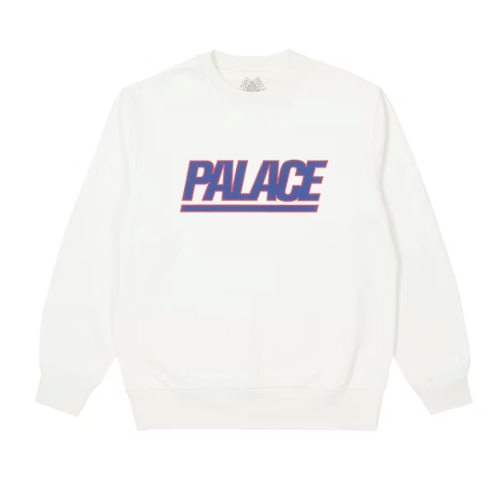 Palace Gigantic Crew White (Spring 2023)