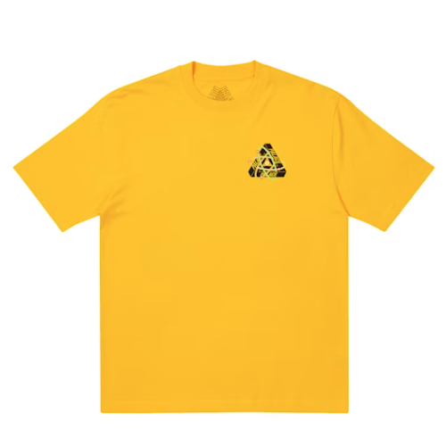 Palace Tri-Atom T-Shirt Yellow (Autumn 2022)