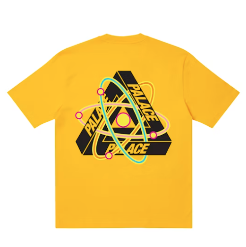 Palace Tri-Atom T-Shirt Yellow (Autumn 2022)