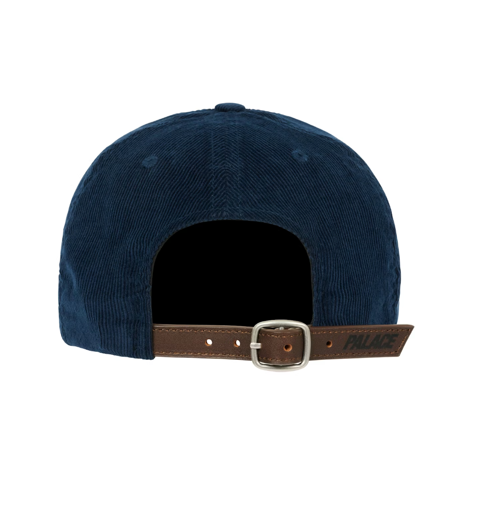 Palace Washed Cord 6-Panel Navy (Spring 2025)
