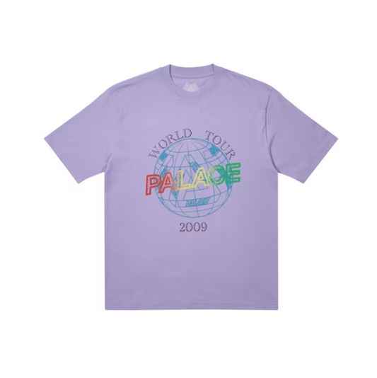 Palace World Tour T-Shirt Violet (Spring 2022)