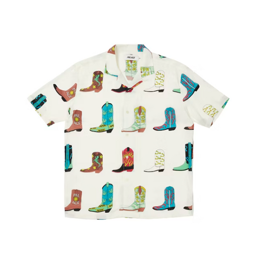 Palace Boots Shirt White (Autumn 2022)
