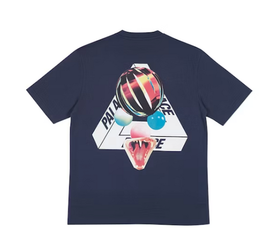 Palace Sans-Ferg T-Shirt Navy (Summer 2018)