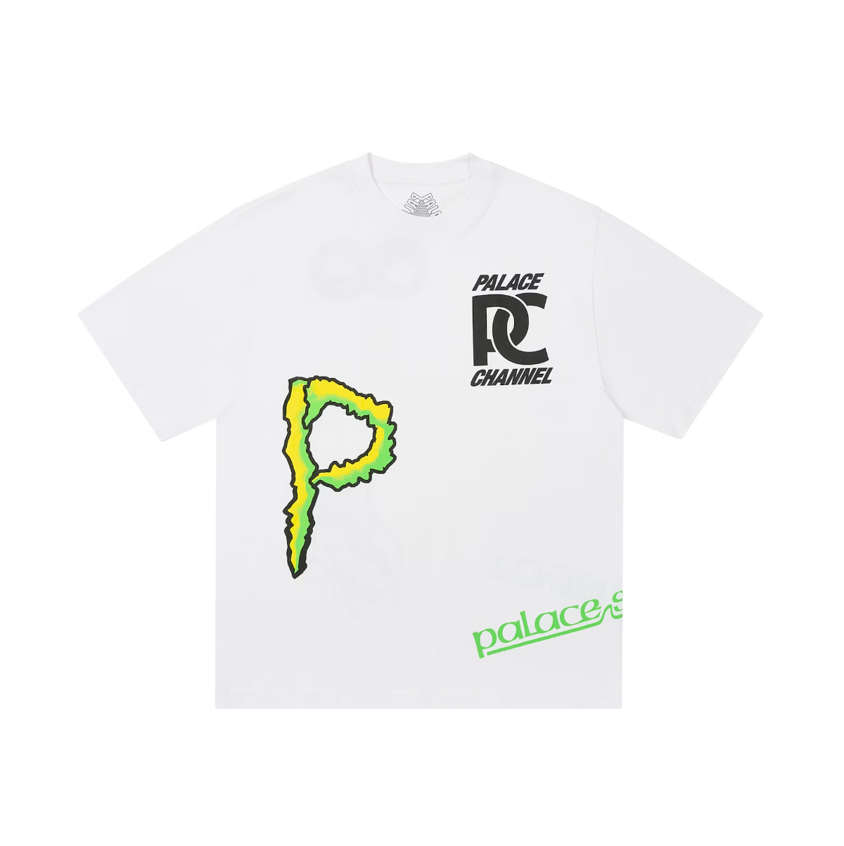 Palace Sponsor T-Shirt White (Winter 2024)