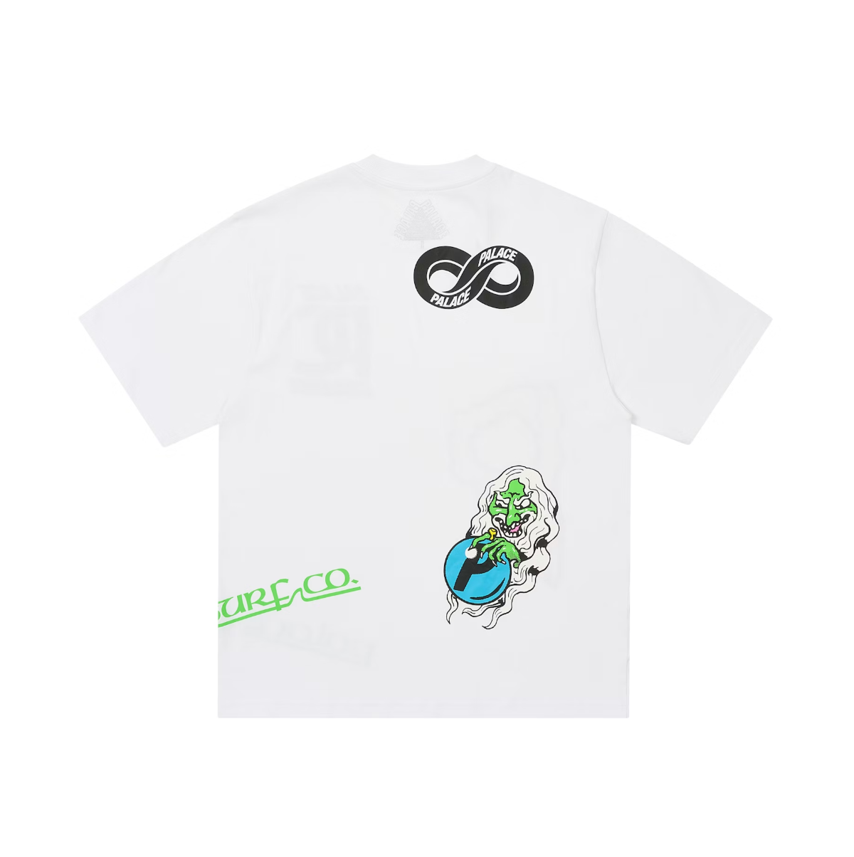 Palace Sponsor T-Shirt White (Winter 2024)