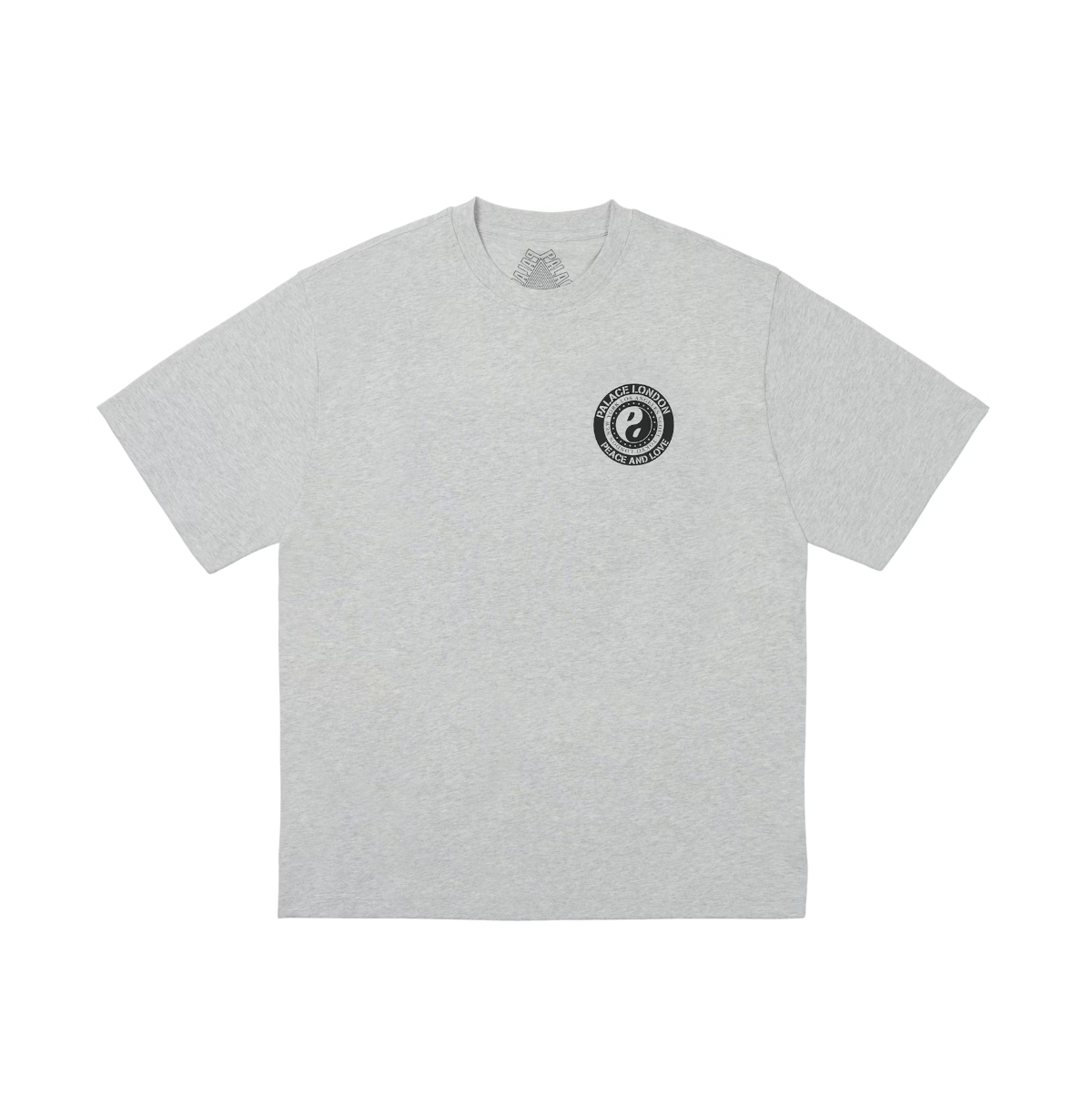 Palace Nations T-Shirt Grey Marl (Autumn 2024)