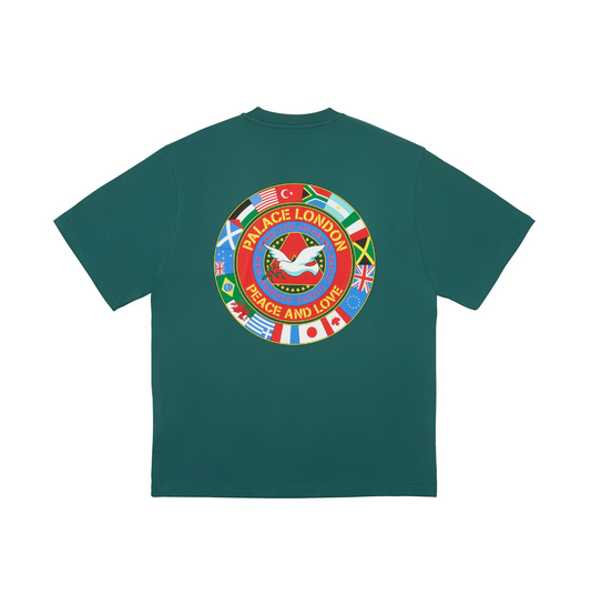 Palace Nations T-Shirt Racey Green (Autumn 2024)