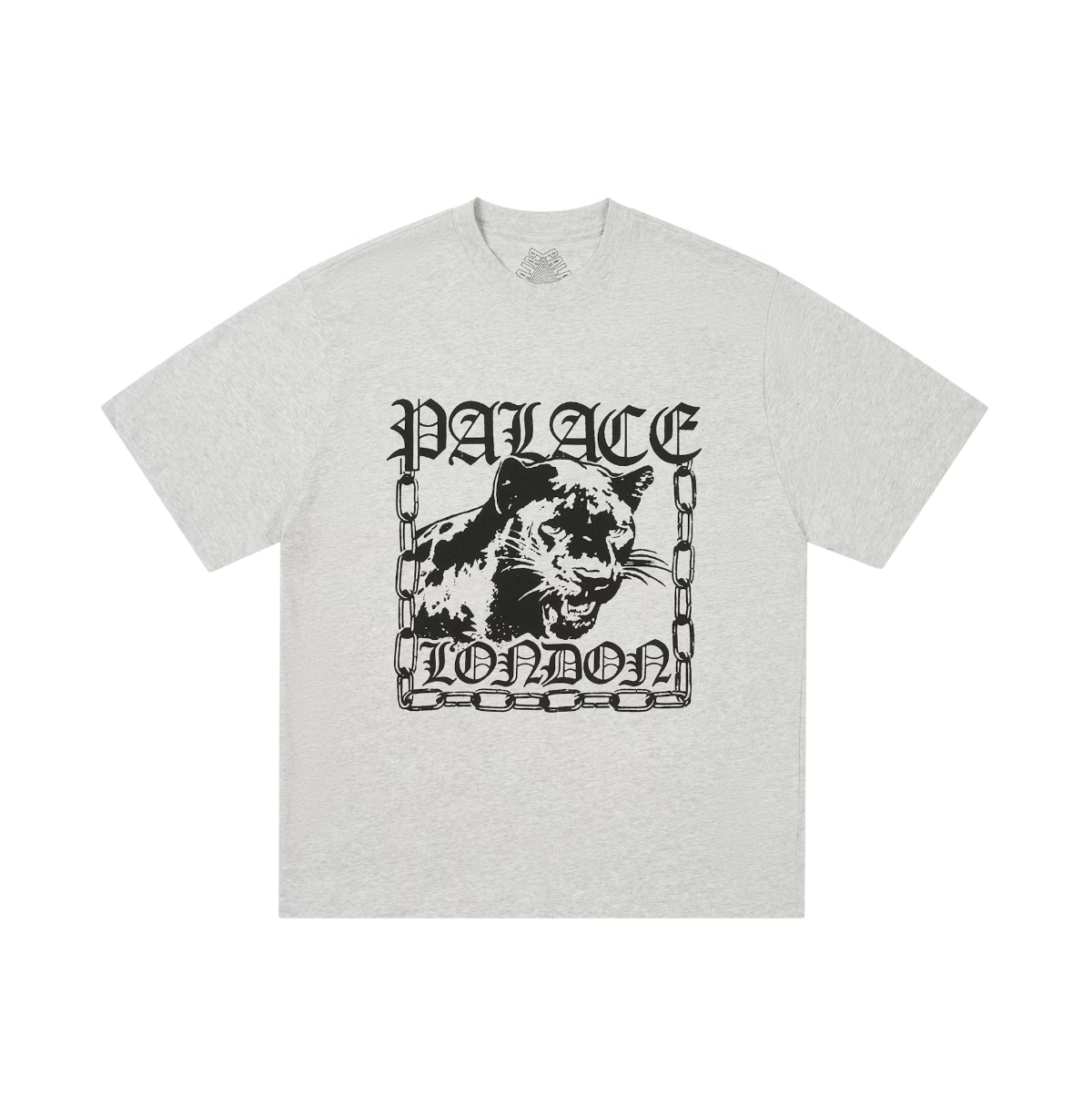 Palace Panther T-Shirt Grey Marl (Winter 2024)