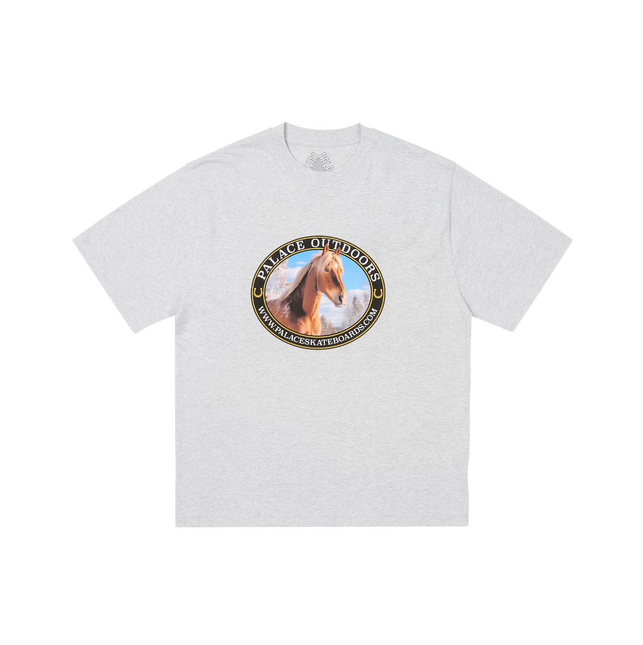 Palace Equestrian T-Shirt Grey Marl (Holiday 2024)