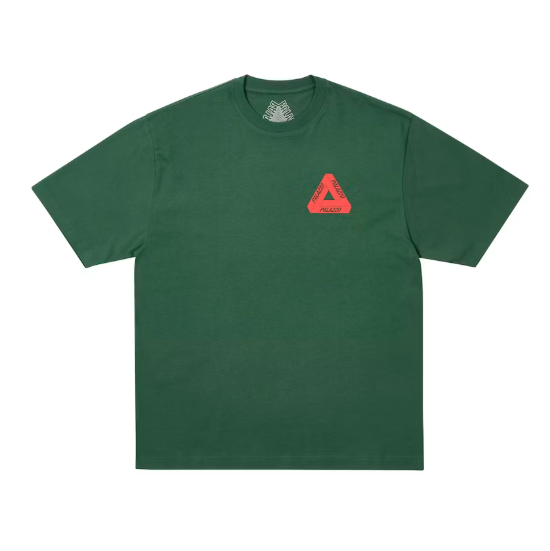 Palace Tri Lingual T-Shirt Racey Green (Autumn 2025)