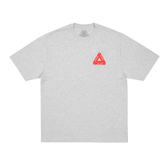 Palace Tri Lingual T-Shirt Grey Marl (Autumn 2025)