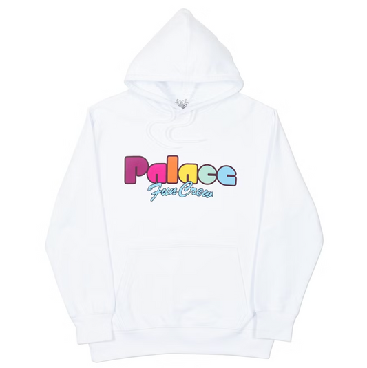 Palace Fun Hood White (Autumn 2018)