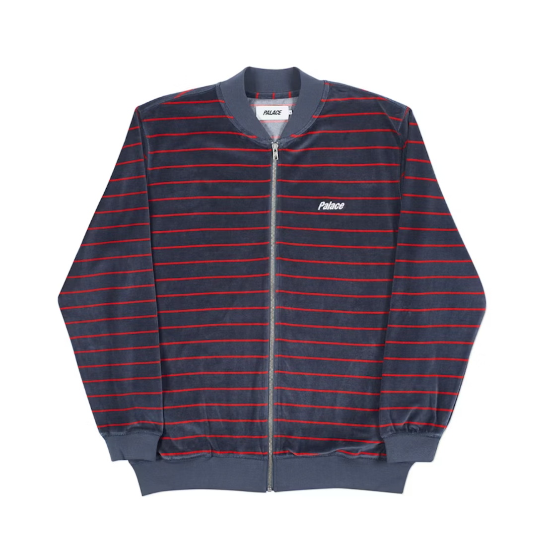 Palace Velour Bomber Grey/Orange (Summer 2018)