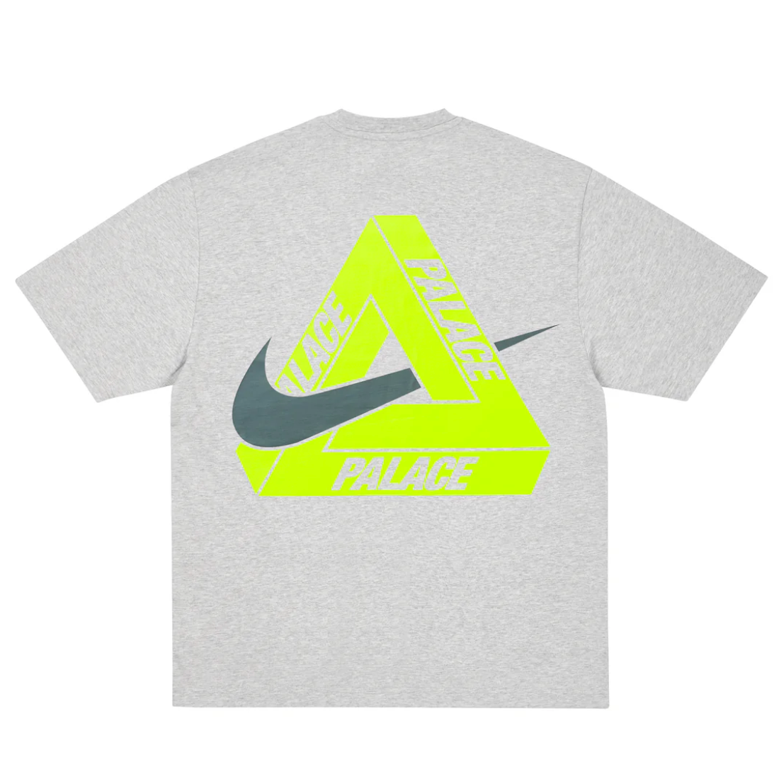 Palace Nike Tri-Swoosh T-Shirt Grey Marl