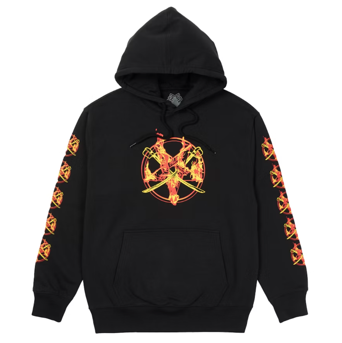 Palace Flamed Hood Black (Autumn 2021)