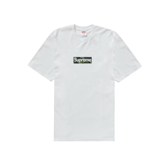 Supreme Camouflage Box Logo T-Shirt White