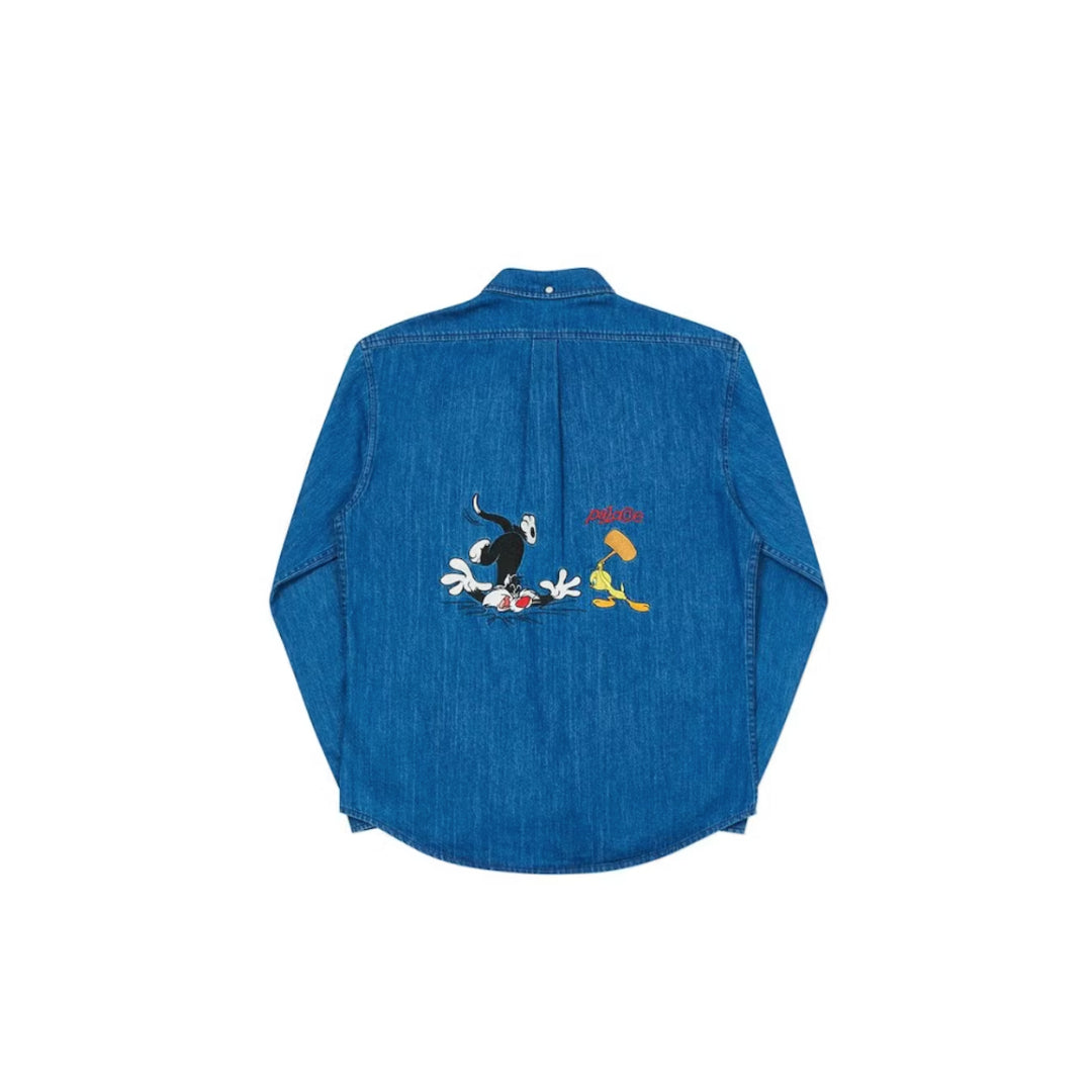 Palace Looney Toons Tweety-P Denim Shirt