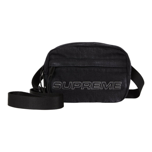 Supreme Denim Mini Shoulder Bag Black (FW25)