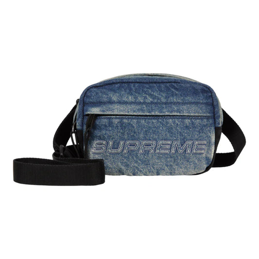Supreme Denim Mini Shoulder Bag Indigo Wash (FW25)