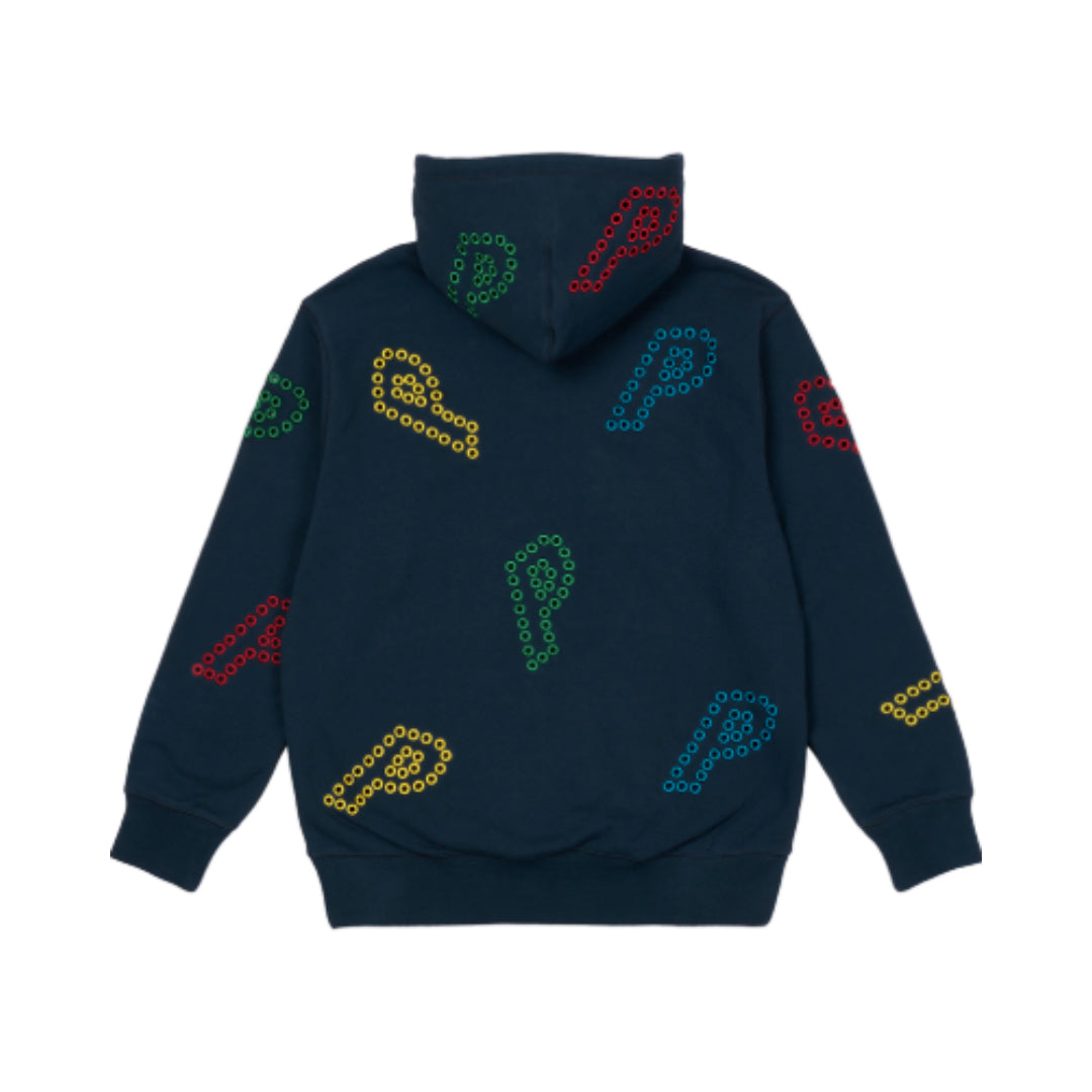 Palace Eyelet P Hoodie Navy (2021)