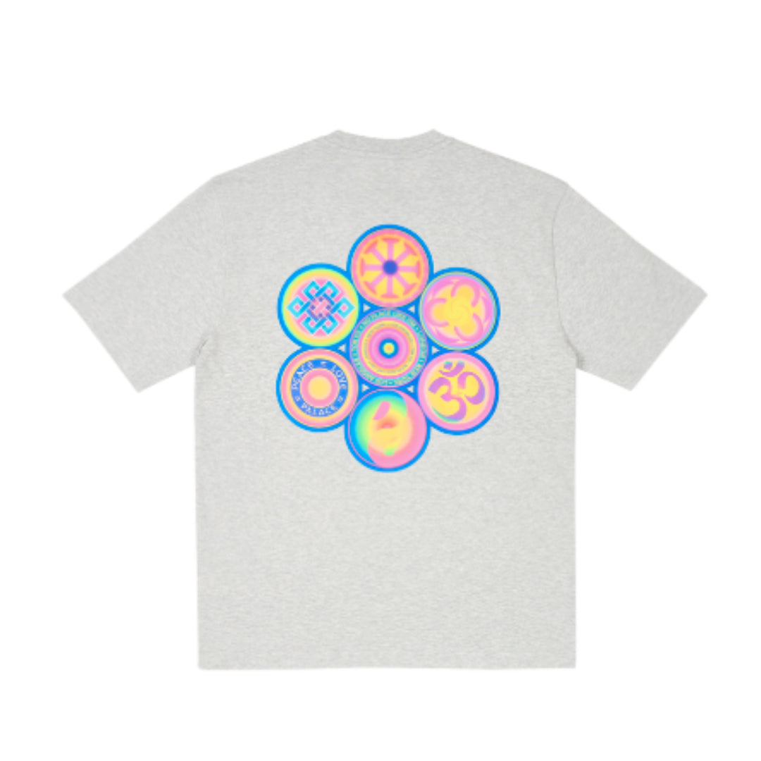 Palace Peace Of Mind T-Shirt Grey (2023)