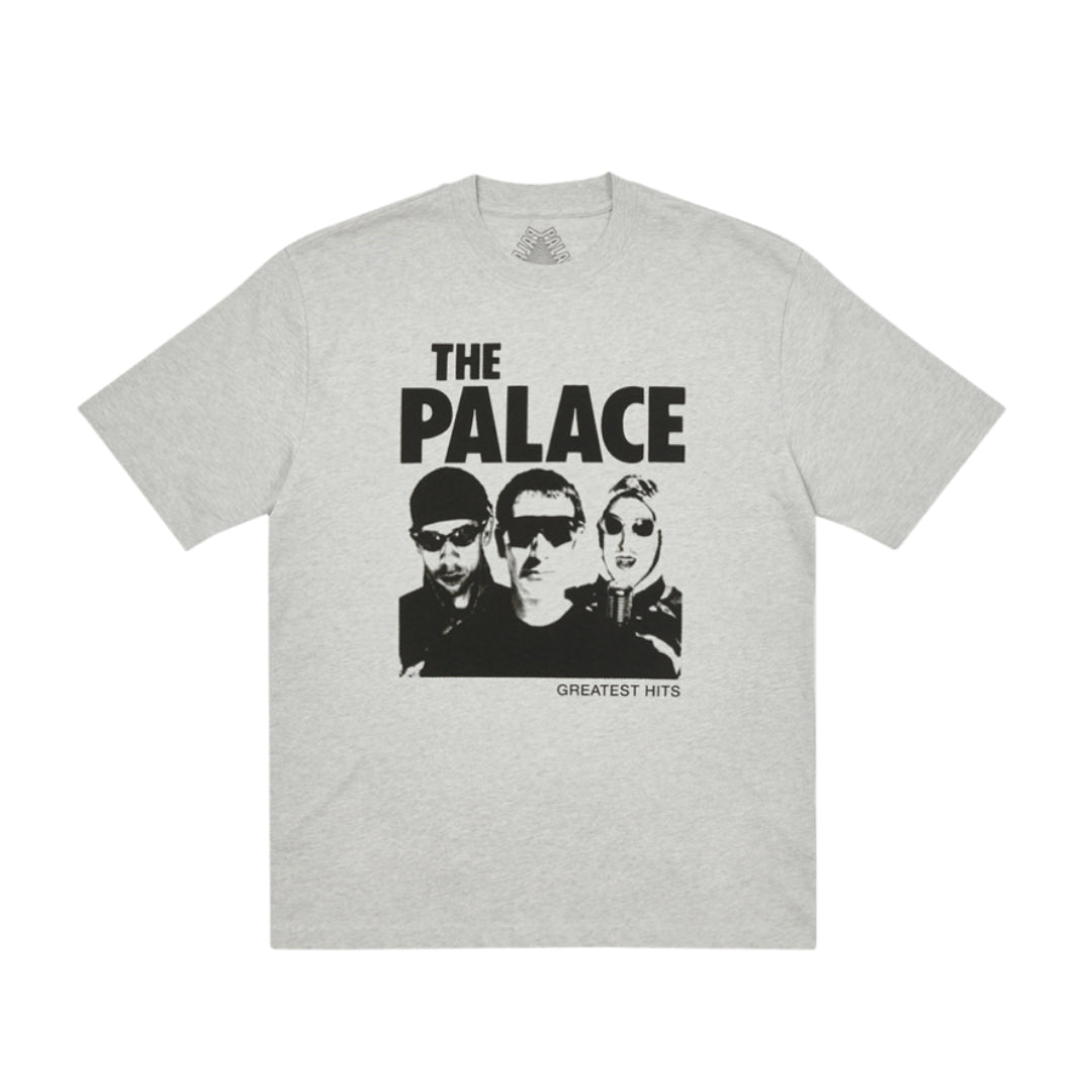 Palace Greatest Hits T-Shirt Grey (2022)