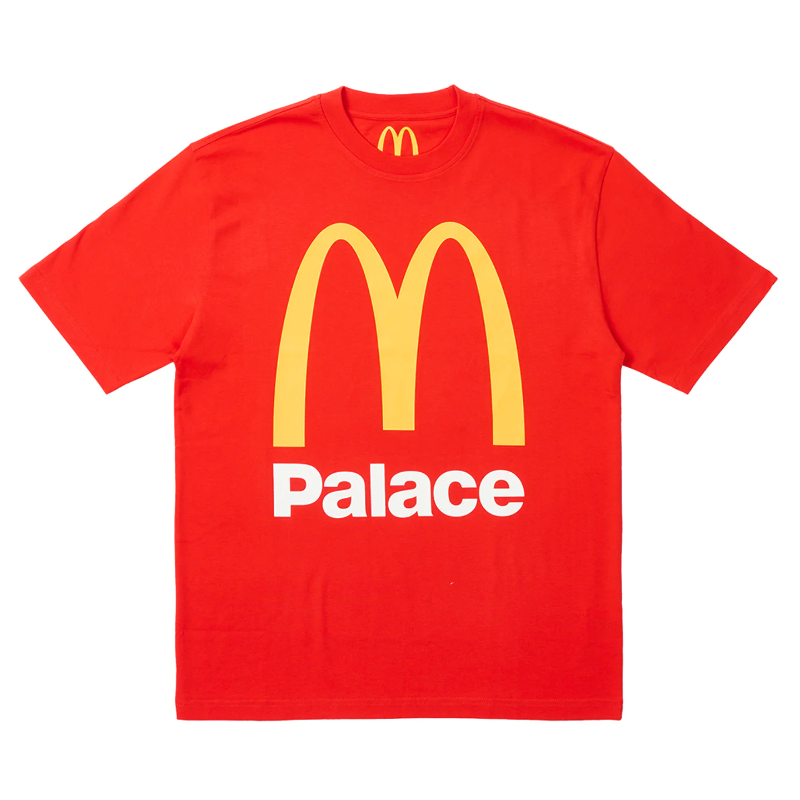 Palace McDonald's Logo T-Shirt Red