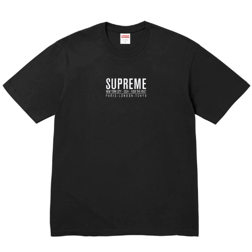 Supreme Paris T-Shirt Black