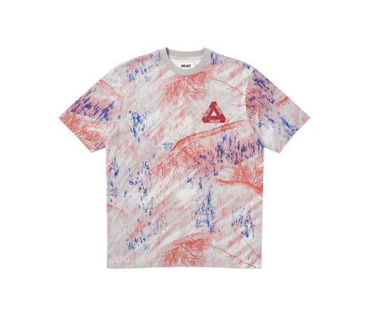Palace Real Tree Fishing T-Shirt Grey (2019)