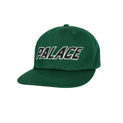 Palace Tackle Twill Font Pal Hat Green (2025)