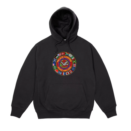 Palace Nations Hood Black (Autumn 2024)
