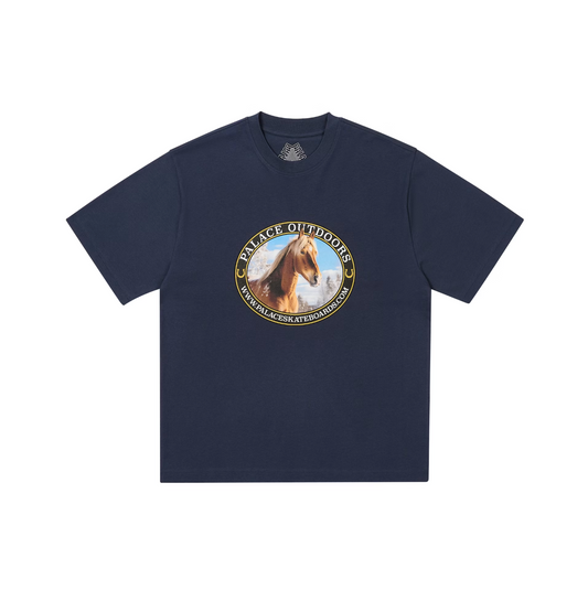 Palace Equestrian T-Shirt Navy (Holiday 2024)
