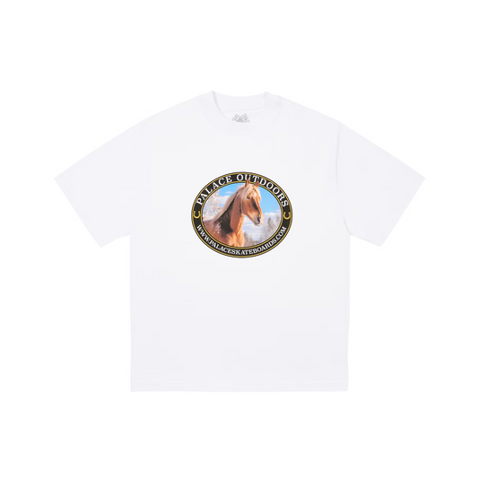Palace Equestrian T-Shirt White (Holiday 2024)