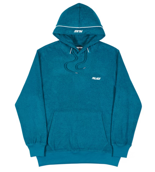 Palace Pipe Up Hood Teal (Summer 2018)