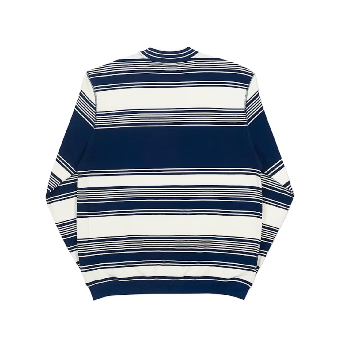 Palace Pique Your Nose Crew White/Navy (Autumn 2018)