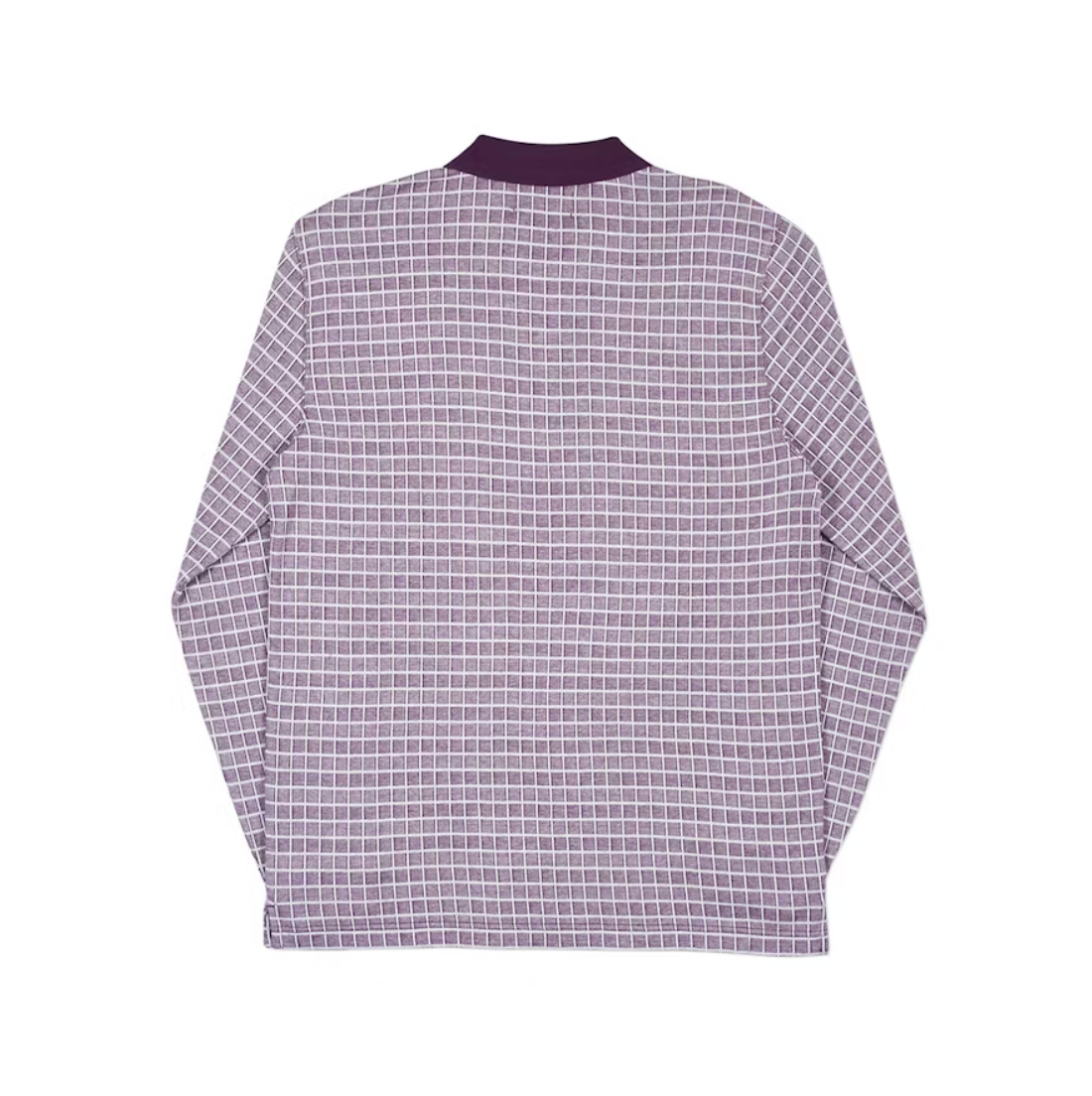 Palace Checker Zip Top Plum/White (Spring 2018)