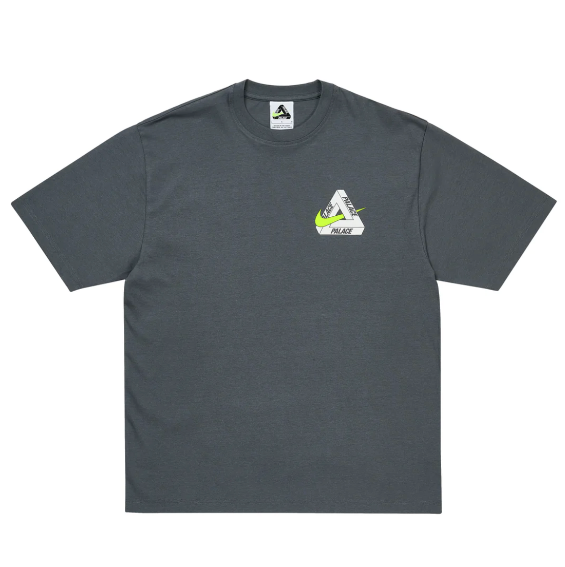 Palace Nike Tri-Swoosh T-Shirt Charoal